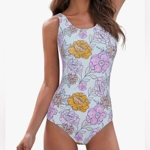 Floral One-Piece Swimsuit